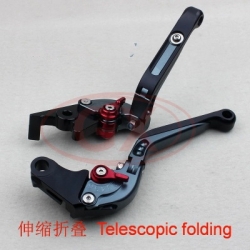 Motorcycle folding lever grey