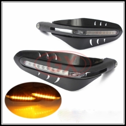 Motorcycle Handguard With Light