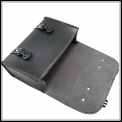 PU Side Bag Black 28*12*20cm