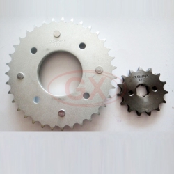 Motorcycle sprocket BIZ100(35T,15T,428H,108L)