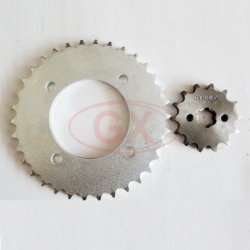 Motorcycle sprocket BIZ125(34T,14T,428H,106L)